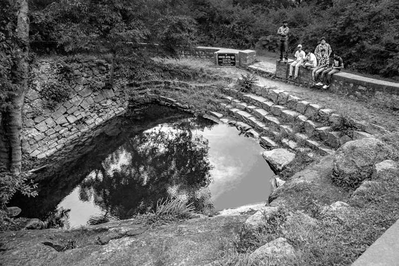 Valuing groundwater for cultural services - The groundwater-fed site of origin of Arkavathy River at Nandi Hills in Chikkaballapur district, Karnataka